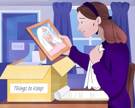 Organize while you work and take your time: six actions to clearing out a relative’s home when they die